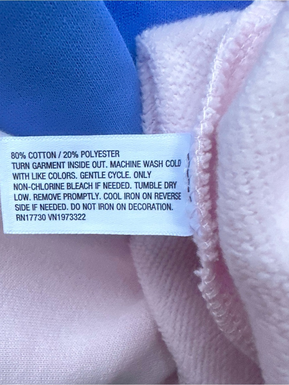Wild Fable Le Montblanc Pink Sweatshirt XL Ski Mountain Chamonix Mont Blanc NWT - Picture 12 of 13